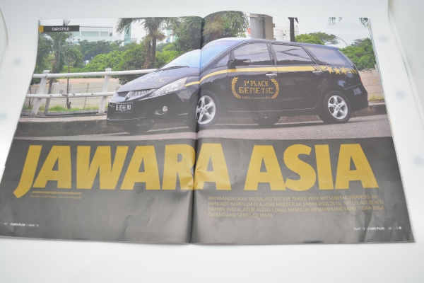 GENETIC CHAMPION ASIA IN CARS GATRA